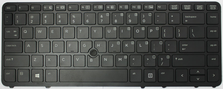 HP EliteBook 750 G1 Laptop Keyboard
